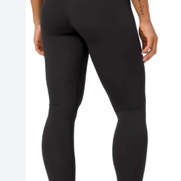 lululemon Align Leggings Super-High-Rise Pant 28" size 4 in Black - Picture 2 of 6